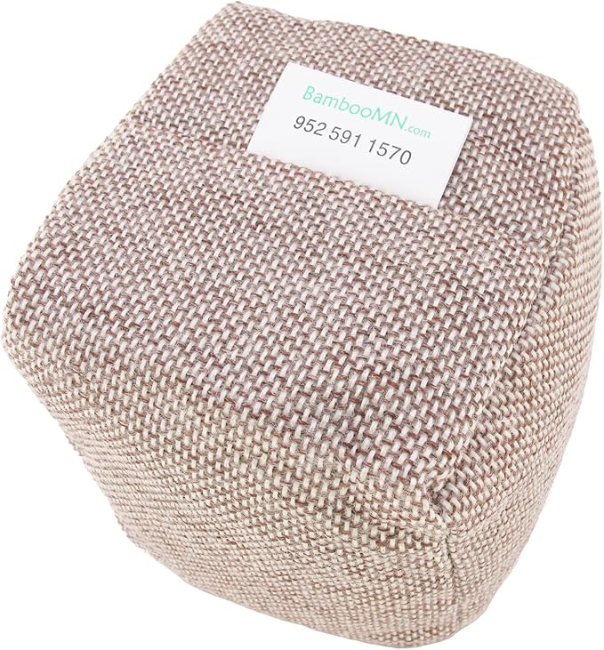 BambooMN Hemp Bamboo Charcoal Air Purifier Freshening Cube, 800 Grams Bamboo Activated Carbon, 2 Pieces