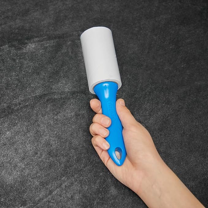 PetLovers Extra Sticky Lint Rollers Ultra Value Set 1110 Sheets, 9 Refills and 4 Travel Size Mini Rollers for Pet Hair, Dog and Cat Lint Removers