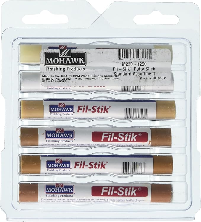 Mohawk Finishing Products M230-1250 Fil-Stik Repair Pencils (12 Pk), Multicolor