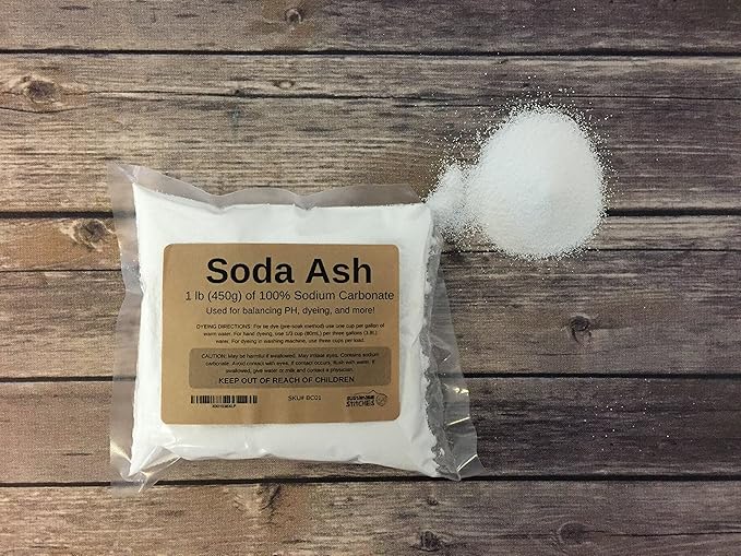 Organic Cotton Plus Soda Ash - 20 Pounds, Powder, Pool Chemical, Dye Mordant, Alkalinity Increaser, Prevents Stains
