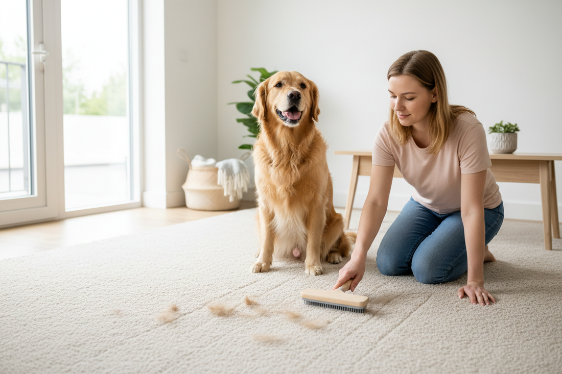 How to Remove Dog Hair from Carpets Fast