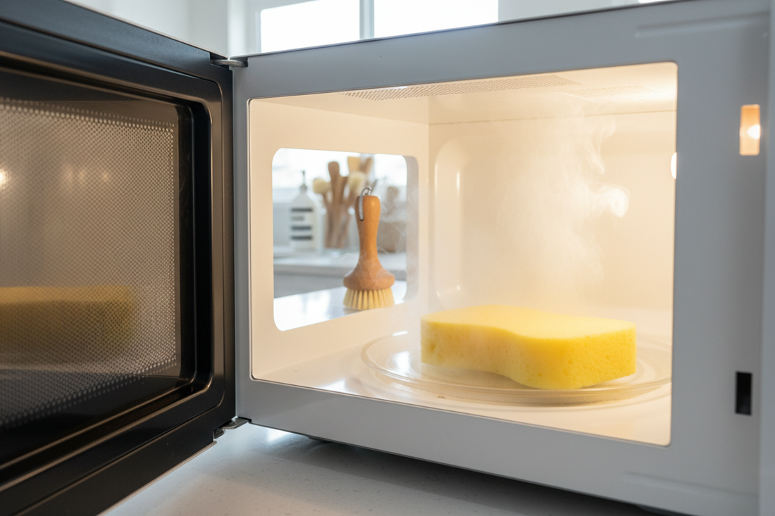 How to Sanitize Your Sponge in 1 Minute