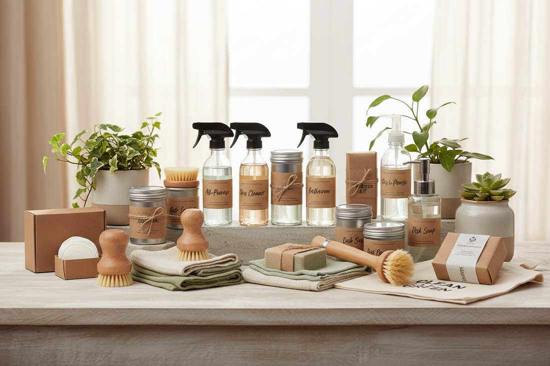 Plastic-Free Cleaning: Best Zero-Waste Kits