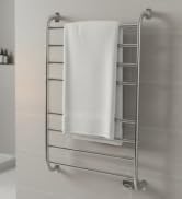 Warmrails Kensington Towel Warmer - Wall Mounted Towel Warmer Rack for Drying Towels and Garments - 39.5-Inch Chrome Finish Frame - Model HSKC