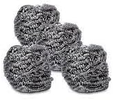 Cleaner Scrub Bud Home Dishdrop Stainless Steel Fiber Amway Easy Clean 4pcs/box