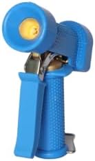Heavy Duty Garden Hose Nozzle, Industrial Spray Gun, Blue, Ergonomic Grip Handle