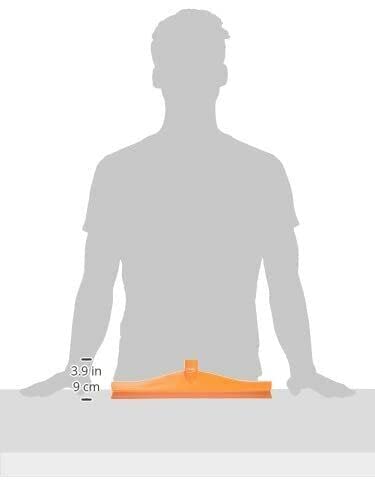 Vikan 71407 Squeegee,Ultra Hygiene,16",PP/RB,Orange