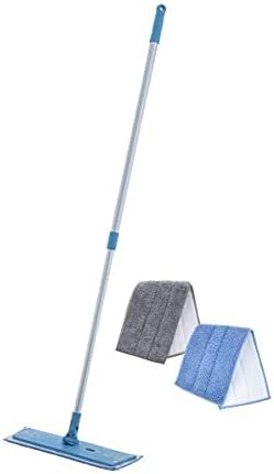 Superio Telescopic Miracle Mop with dusting and Mopping pad Refills, Kitchen, and Bath Cleaning, for Hardwood Floors, Ceramic Tiles, Linoleum