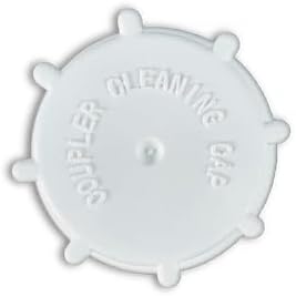 Coldbreak Beer Coupler Cleaning Cap - Bar Supplies and Beer Accessories - Ideal for Bartenders, Bar Owners, Professional and Home Brewers - Compatible with Sankey D and Euro (S), White