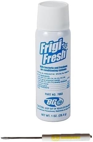 Smilyeez Listing for BG Frigi-Fresh Small 1 Ounce Spray Can PN 7083 (1 Can) Eliminate Odors & Pocket Screwdriver