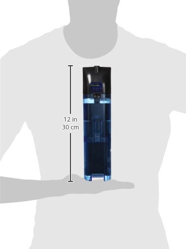 Penn-Plax Cascade 600 Fully Submersible Internal Filter – Provides Physical, Biological, and Chemical Filtration for Aquariums and Turtle Tanks(Pack of 12)