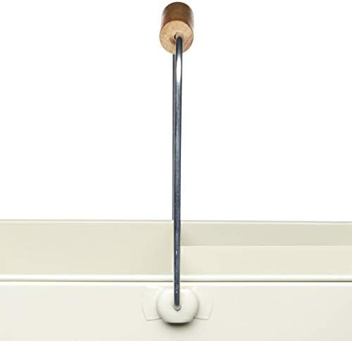 Living Nostalgia KitchenCraft Metal Cleaning Caddy, 33 x 21 x 26 cm - Antique Cream