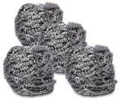 Cleaner Scrub Bud Home Dishdrop Stainless Steel Fiber Amway Easy Clean 4pcs/box