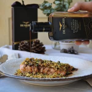 De Nigris Balsamic Vinegar Of Modena Excellence Line Founder's Edition Recipe (70% Grape Must) 8,5 Oz (250ml) | Balsamic Vinegar From Modena Italy Thick and Intense | Aged