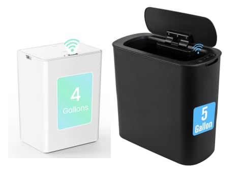 Cesun 4 Gallons and 5 Gallons Touchless Trash Can