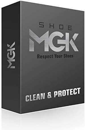 Shoe MGK Clean & Protect Shoe Care Kit Shoe Cleaner & Conditioner, Water & Stain Repellent, and Brush
