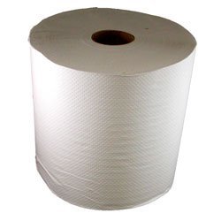 Boardwalk BWK14GREEN Boardwalk Green Universal Roll Towels, Natural White, 8" x 350ft (Case of 12 Rolls)