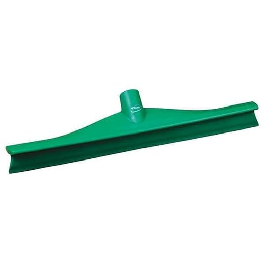 Vikan 71402 Squeegee,Ultra Hygiene,16",PP/RB,Green