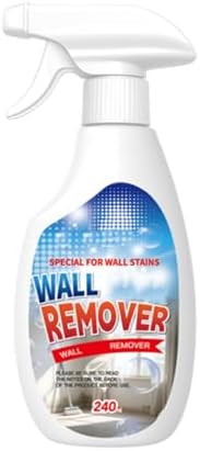 Highly Effective Removal Spray,Fiell Wall Remover,Wall Stain Remover For Painted Walls,WallCleaning Spray,Multi-Surface Cleaning Solution,Dirt, Dust And Stain Remover (1pc)