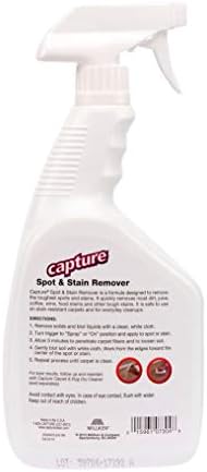 Capture Carpet & Rug Dry Cleaner (2.5lb) & Capture Spot and Stain Remover (32 oz), Couch, Sofa Cleaner and Stain Remover - Bundle