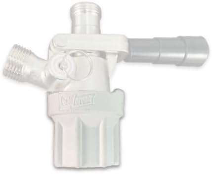 Coldbreak Beer Coupler Cleaning Cap - Bar Supplies and Beer Accessories - Ideal for Bartenders, Bar Owners, Professional and Home Brewers - Compatible with Sankey D and Euro (S), White