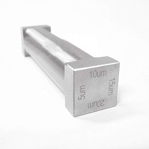 YUCHENGTECH Four Side Wet Film Coating Applicator Wet Film Coater Applicator Wet Film Coating Device Film Applicators Wet Film Width 80mm (5µm,10µm,15µm,20µm)