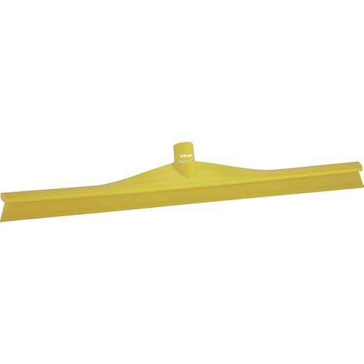 Vikan 71606 Squeegee,Ultra Hygiene,24",PP/RB,Yellow