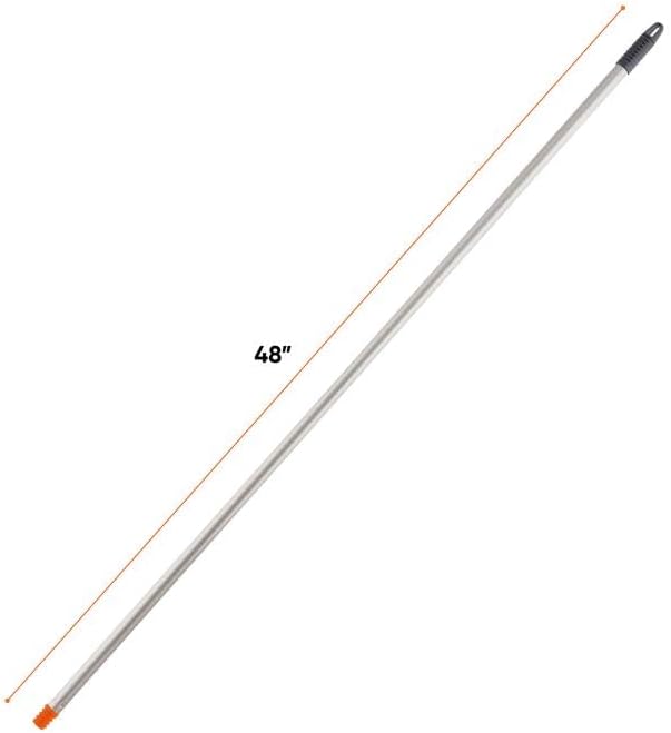 Superio 48" Metal Handle, Grey