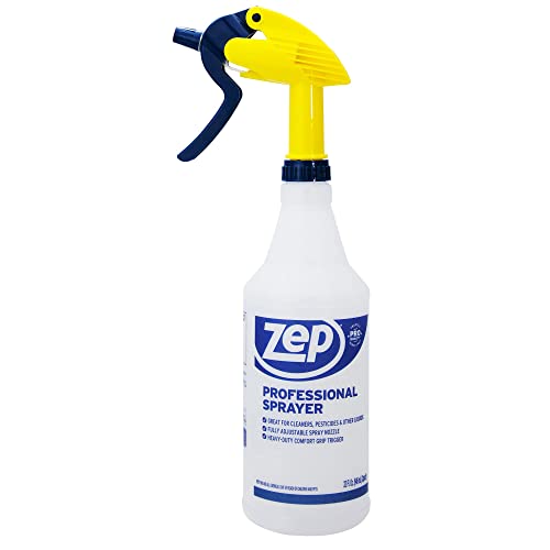 Zep 128oz Urine Remover and 32oz Professional Sprayer Bottle Bundle