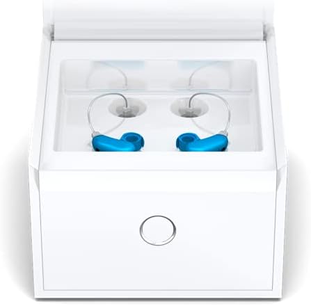 PerfectClean Hearing Aid, Earbud, Airpod Cleaner Kit | All-in-One Electronic Washer & Dryer Safely Cleans, Dries & Dehumidifies in 1 Hour | Removes Earwax, Dirt, Sweat, Moisture | UV-C Light Box