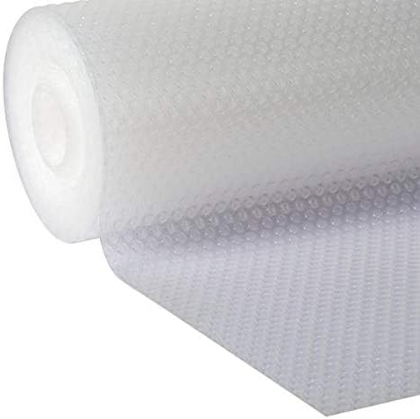 Duck Brand Clear Classic EasyLiner Shelf Liner, Non-Adhesive, Clear, 20 Inches x 24 Feet, 2 Rolls