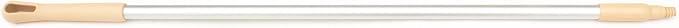 SPARTA Adjustable Aluminum Broomstick, 48” Mop and Broom Handle Replacement with Color-Coded System for Environments with Harsh Cleaning Agents, Aluminum, 48 Inches, Tan, (Pack of 12)