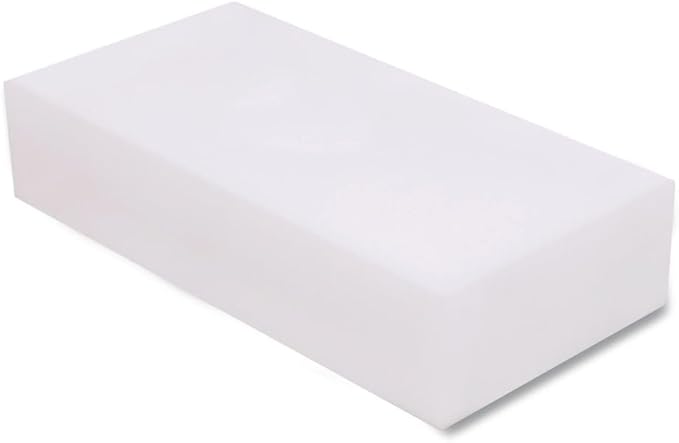 Boardwalk 96157-M-BWK 2.5 in. x 4.5 in. 1 in. Thick Eraser Pads - White (6/Carton)