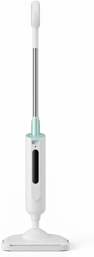 Steam Mop for Hardwood Floors, Tile, Grout, Laminate, and Vinyl - Multi-Functional Steam Cleaner with Reusable Washable Pads and Handheld Attachments