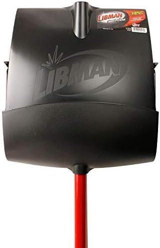 Libman 919 Lobby Broom and Dust Pan (Open Lid)