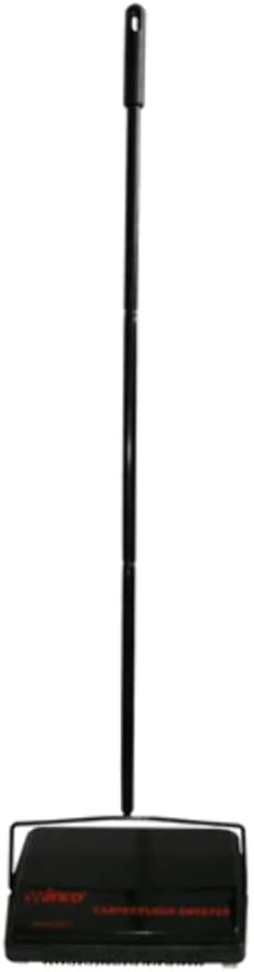 Winco Steel Carpet/Floor Sweeper,Medium,Black
