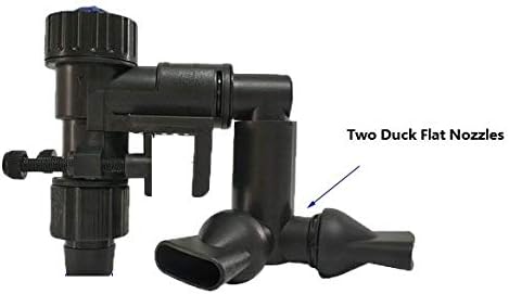 Marine Color Original Replacement Accessories Canister Filter Kits with Inlet Outlet Set Quick Shut Off Valve Water Hoses Surface Skimmer Connector Pack Compatible HW-302 External Aquarium Filter