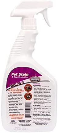Capture Carpet Total Care Kit 100 Pet Stain & Odor Neutralizer (32 oz), Pet Stain Remover for Carpet, Rug, Couch, Car & Upholstery Bundle