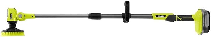 RYOBI ONEAND 18V Cordless TELESCOPING Power Scrubber Tool ONLY P4500 | Battery and Charger Sold Separately