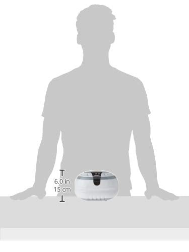 Sonic Wave CD-2800 Ultrasonic Jewelry & Eyeglass Cleaner (White/Gray)(package may vary)
