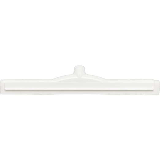 SPARTA 4156702 Plastic Double Foam Squeegee, Commercial Squeegee With Durable Contruction For Cleaning, Commercial, Residential, 18 Inches, White