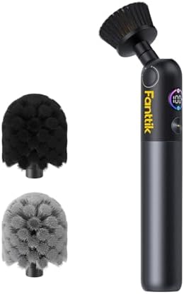 Fanttik Flip G10 Nano HomeCare Cordless Electric Spin Scrubber & 2 PCS Replacement Brush Heads