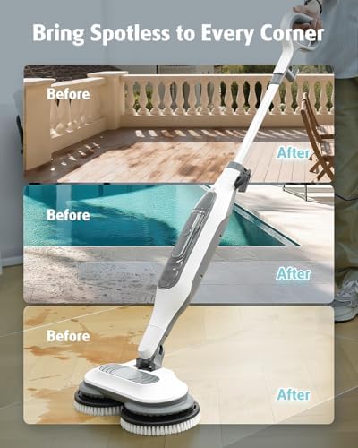 2 Count Upgraded Steam Scrub Brush Heads + 8 Pack Steam Mop Replacement Pads for Shark Steam and Scrub Mop S8201 S8001 S7201 S7000 Series