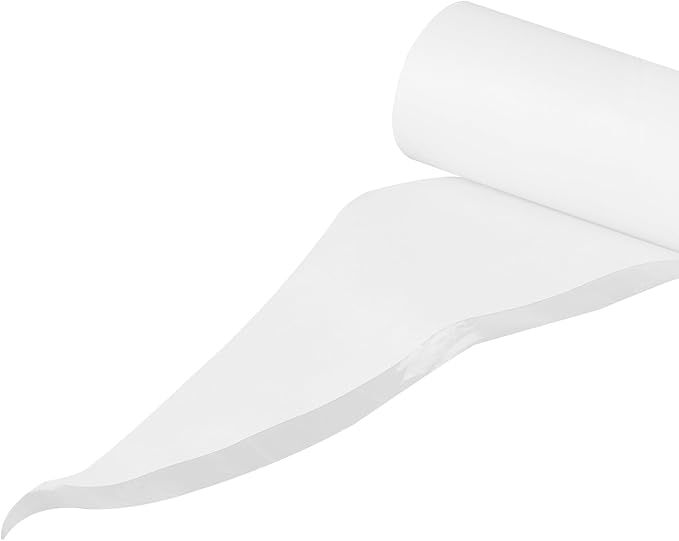 MOUYAT 9.45 Inch Extra Wide Lint Roller Refills - 20 Rolls 1200 Sheets High Adhesive Paper for Pet Hair Removal on Floors and Carpets