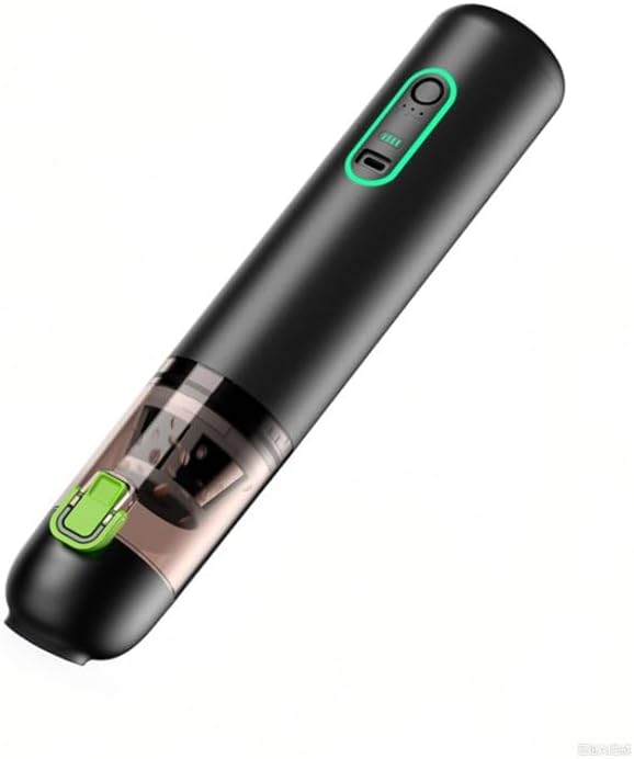 Car Vacuum, 4-in-1 Portable Mini Cordless Vacuum with 21000pa Suction Power, Vacuum Cleaner for Car, Space-Saving Shape, Type-C Charge, Design for Car & Outdoor Use