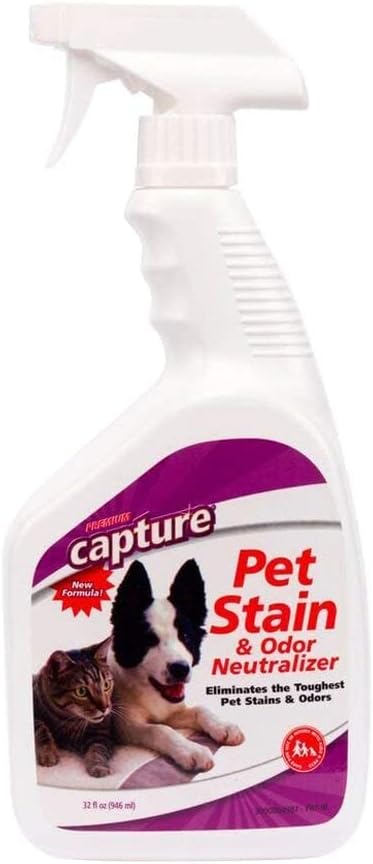 Capture Carpet & Rug Dry Cleaner (8lb) & Capture Pet Stain & Odor Neutralizer (32 oz), Pet Stain Remover for Carpet, Rug, Couch, Car & Upholstery - Bundle