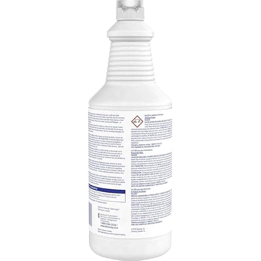 Diversey 94995295 Emerel Multi-Surface Creme Cleanser, Mild Abrasive Cleaner for Restroom and Hard Surfaces, Squeeze Bottle, Ready-to-Use, Fresh Scent, 32 Ounce (Pack of 12)