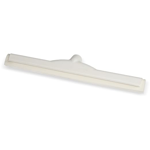 SPARTA 4156702 Plastic Double Foam Squeegee, Commercial Squeegee With Durable Contruction For Cleaning, Commercial, Residential, 18 Inches, White