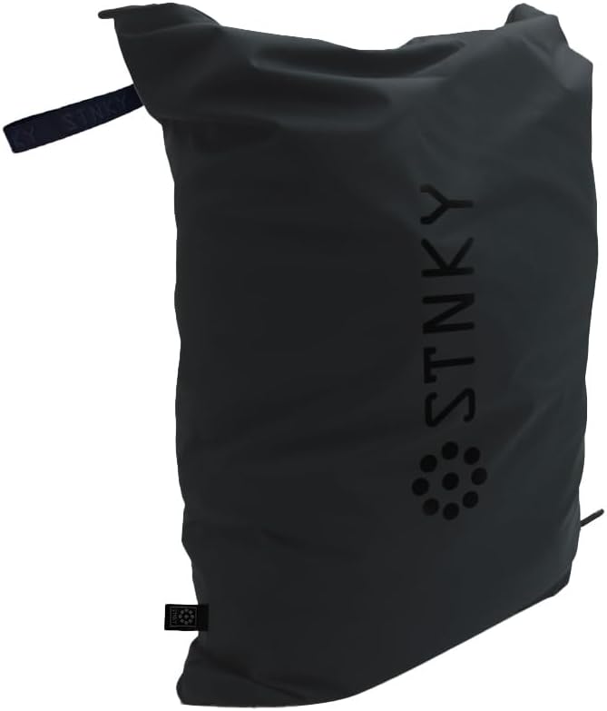 STNKY Bag Pro - Laundry Bags With Zips, Handles and Internal Mesh Bag for Travel, Yoga, Healthcare, Gym Kit, Laundry (XL, Grey)
