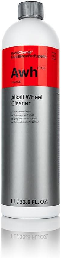 Koch-Chemie - Alkali Wheel Cleaner - High-pH Wheel Cleaner for Wheels and Tires - Dissolves Dirt and Brake dust Without irritating Skin - 1 Liter